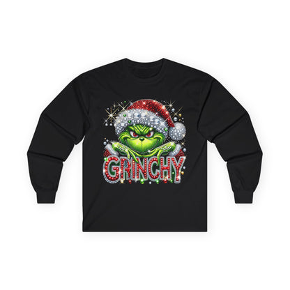 Grinchy Holiday Long Sleeve Tee