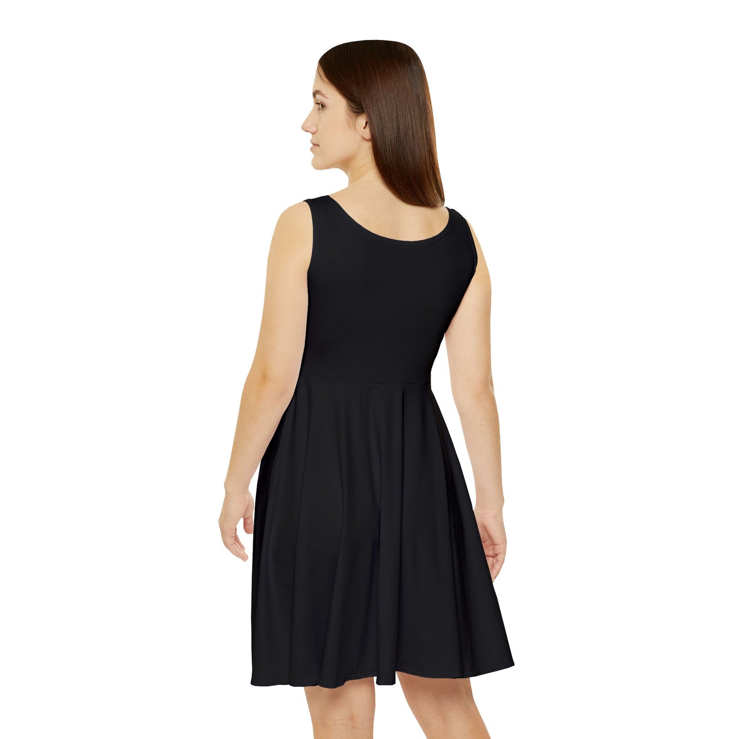 Women's Skater Dress – Royalty Queens Design, Casual Dress, Summer Outfit, Birthday Gift, Celebration Wear