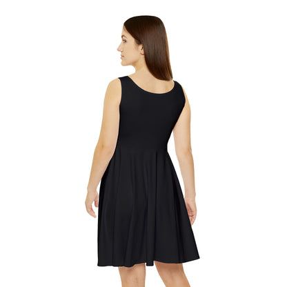 Women's Skater Dress – Royalty Queens Design, Casual Dress, Summer Outfit, Birthday Gift, Celebration Wear