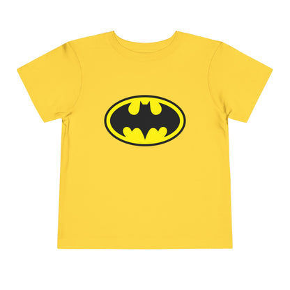 Batman Toddler Short Sleeve Tee - Superhero Shirt for Kids, Birthday Gift, Adventure Wear, Playtime Apparel, Comic Fan Clothing