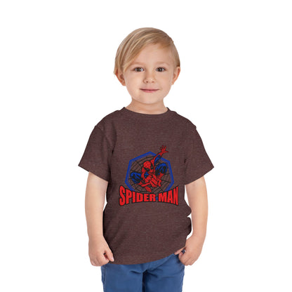 Spider-Man Toddler T-Shirt, Cute Kids Tee, Superhero Birthday Gift, Child's Playwear, Cartoon Apparel