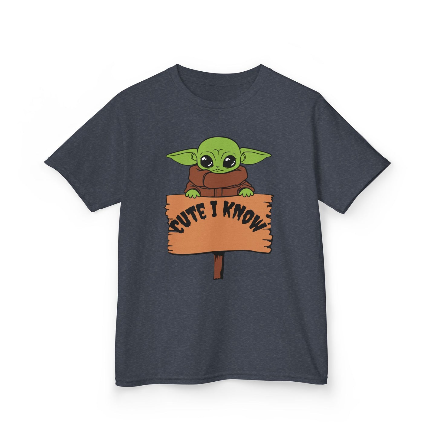 Cute Baby Alien Kids Tee - "Cute I Know" Design for Trendy Kids