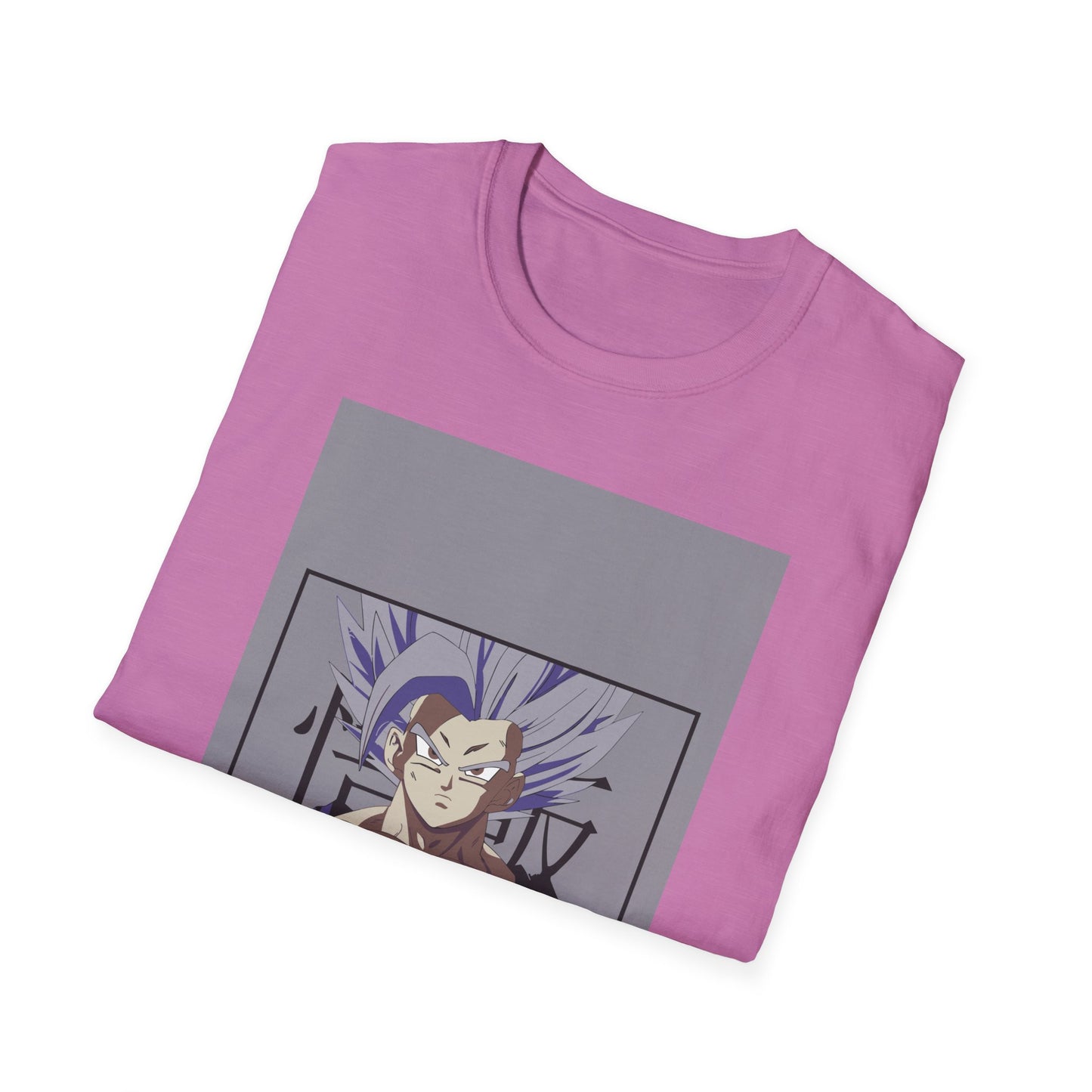 Unisex Anime Graphic Tee, Softstyle Fashion Shirt, Casual Wear, Gifts for Fans, Comfortable Everyday T-Shirt