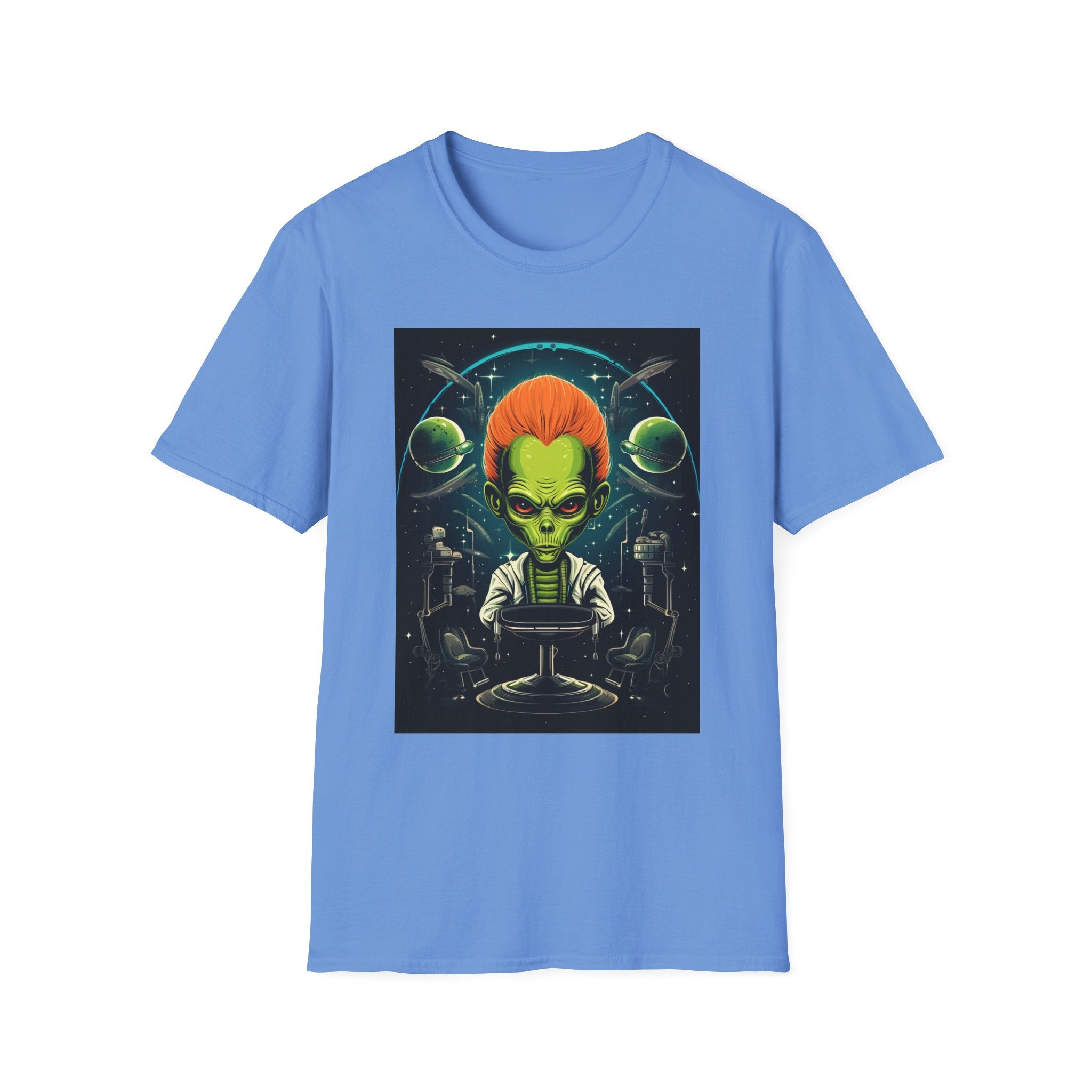 Alien Galaxy Unisex T-Shirt - Cosmic Art Design