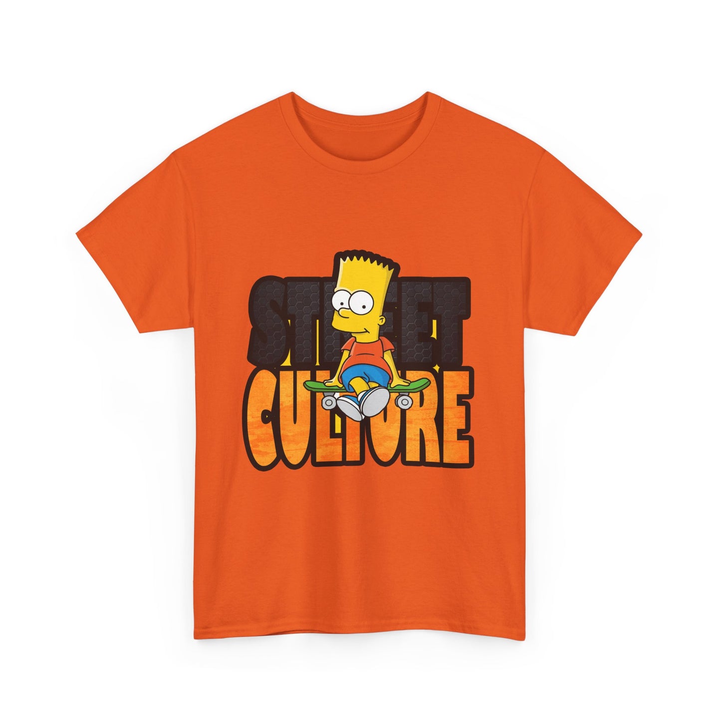 Retro Bart Simpson Unisex Heavy Cotton Tee - Street Culture Vibe