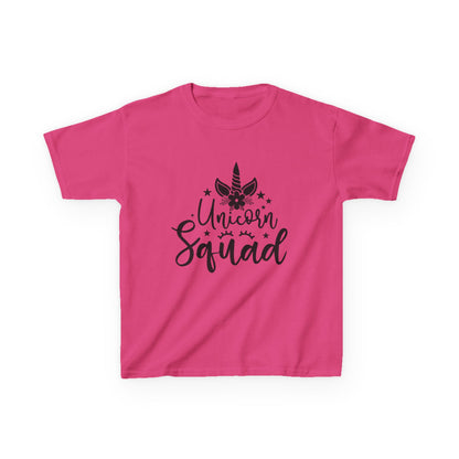 Kids Unicorn Squad Tee - Fun Lightweight Cotton Shirt for Playful Kids