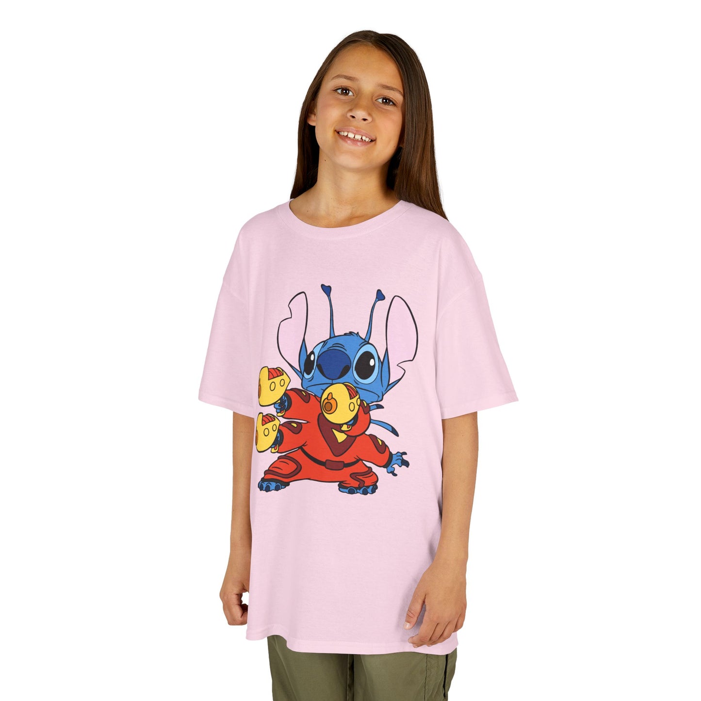 Colorful Kids Tee with Fun Cartoon Design