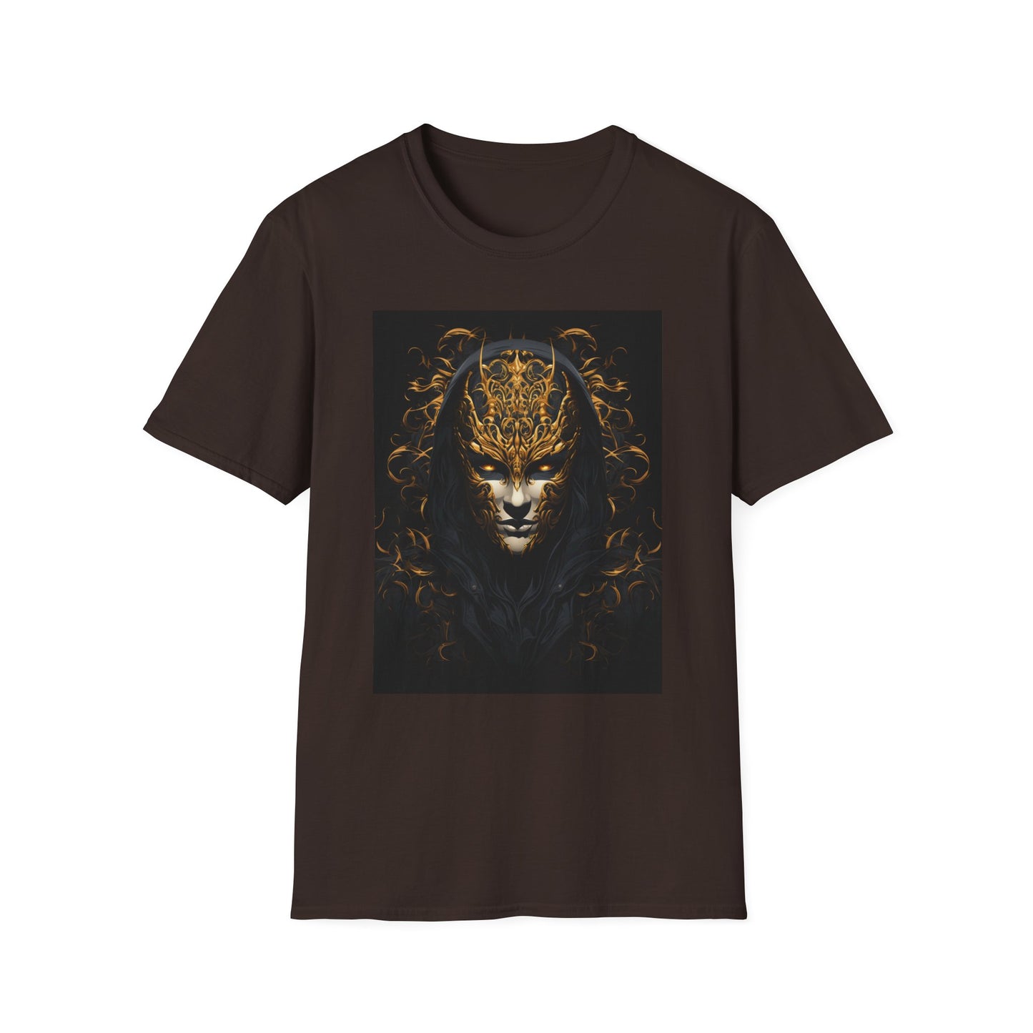 Mystical Art Unisex Softstyle T-Shirt - Enigmatic Design
