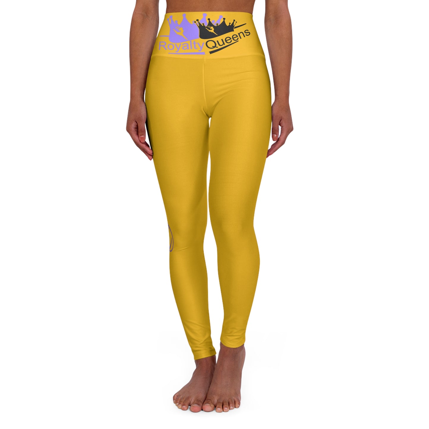 Royalty Queens High Waisted Yoga Leggings - Stylish Activewear for Fitness Enthusiasts