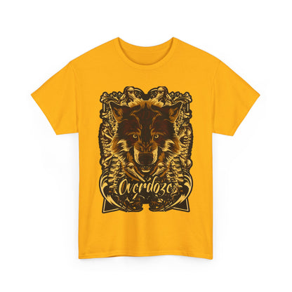 Courageous Wolf Unisex Heavy Cotton Tee