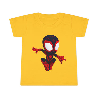 Cute Spider Hero Toddler T-Shirt - Perfect for Playtime and Adventures