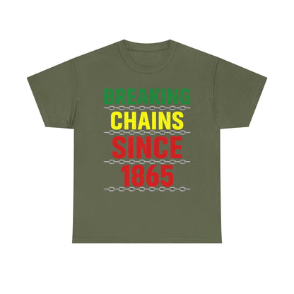 Breaking Chains Unisex Heavy Cotton Tee, Inspirational Cotton Shirt, Empowerment Tee, Heritage T-Shirt, History-Inspired Gift, [...]