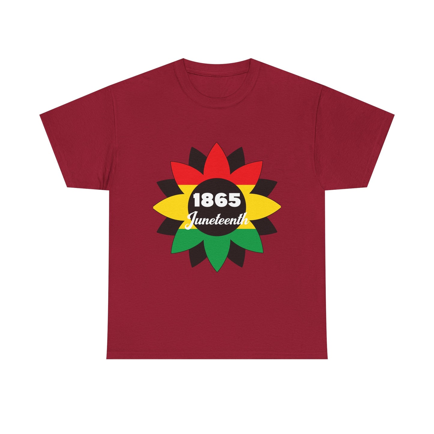Juneteenth Celebration Tee - Unisex Heavy Cotton Shirt, African Heritage Apparel, Black History Month, 1865 Roots, Proud Culture Wear