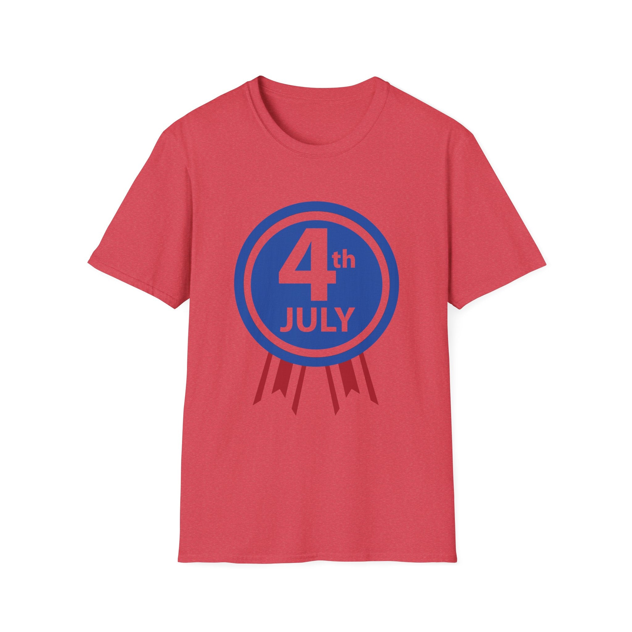 4th of July Unisex Softstyle T-Shirt, Independence Day Tee, Patriotic Shirt, July 4th Celebration T-Shirt, USA Pride Clothing