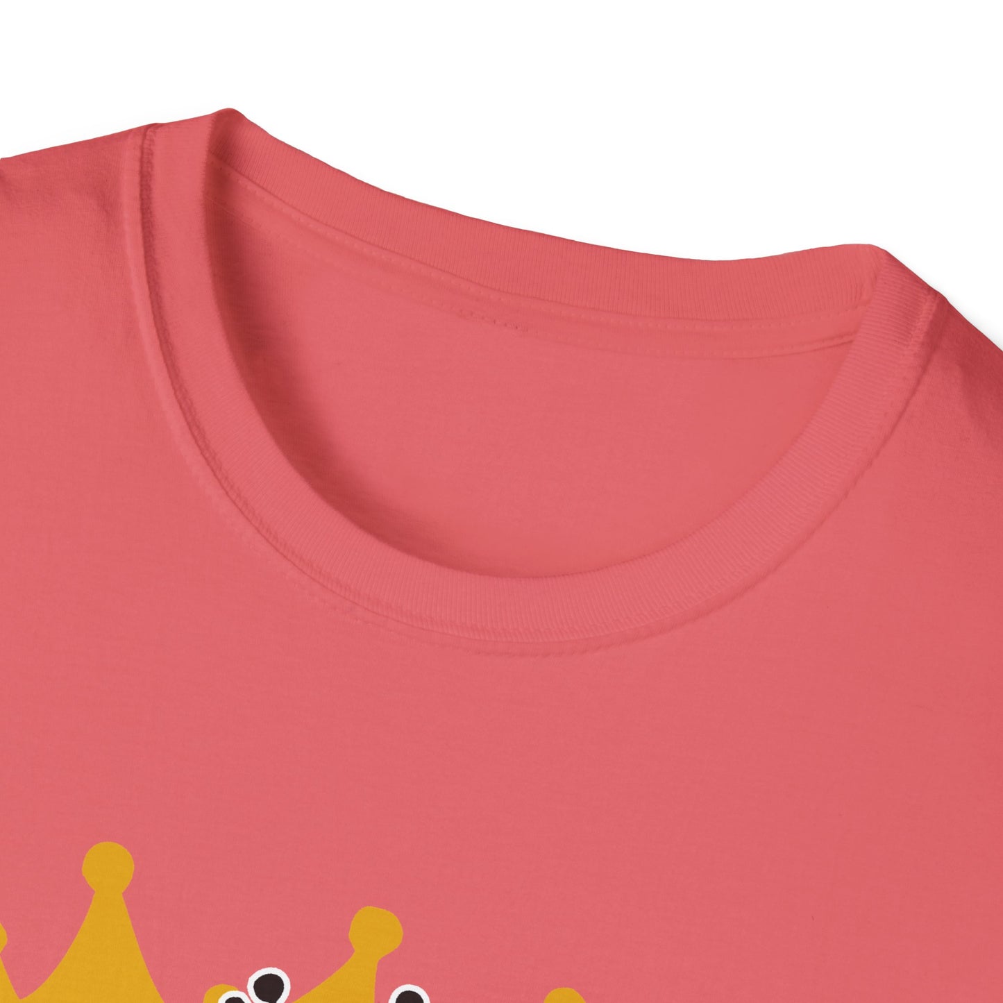 Royalty Queens T-Shirt, Unisex Softstyle Tee, Perfect for Gifts, Birthday Celebrations, Casual Wear, Empowerment Fashion, Unique Style