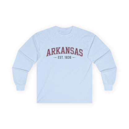 Arkansas EST. 1836 Long Sleeve Tee
