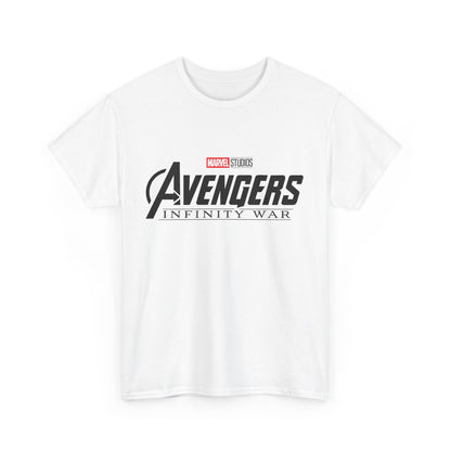 Avengers Infinity War Unisex Heavy Cotton Tee, Marvel Fan Shirt, Superhero Apparel, Gift for Him, Comic Book T-Shirt, Casual Wear