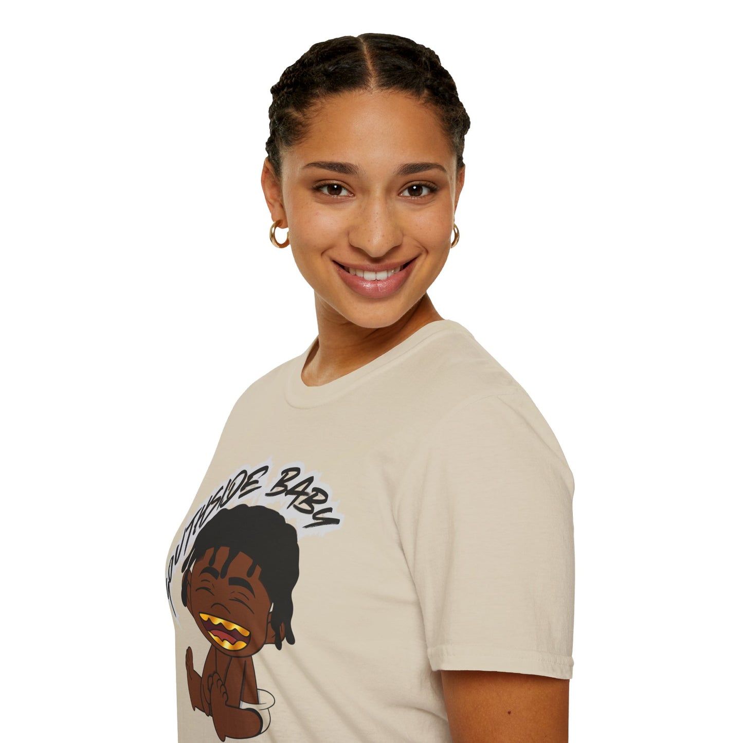 Unisex Softstyle T-Shirt - 'Southside Baby' Cute Graphic Tee