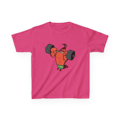 Kids Fitness Lobster Tee, Funny Kids T-Shirt, Gym Humor Tee, Nautical Theme Shirt, Gift for Young Athletes