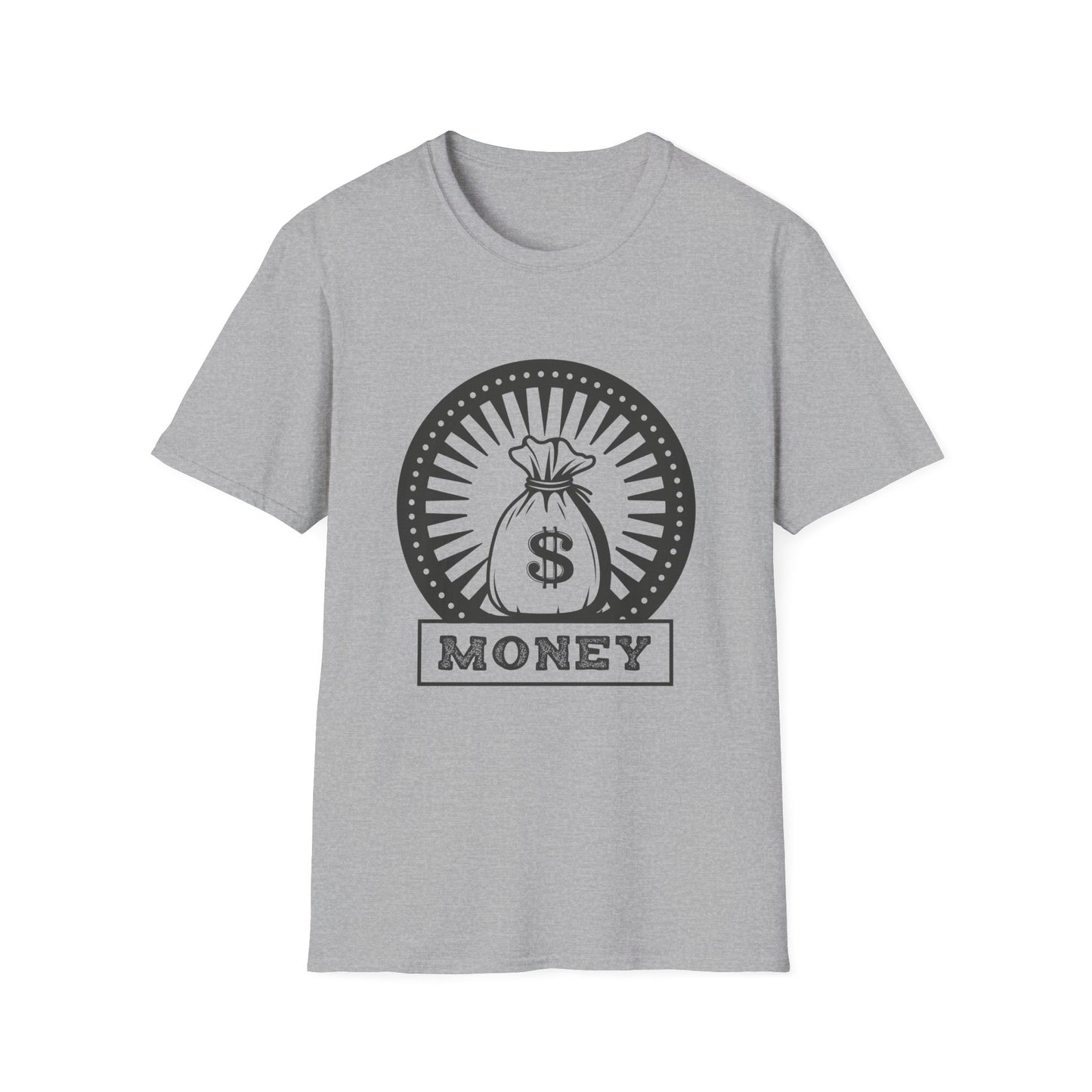 Money Bag Graphic Unisex T-Shirt - Perfect for Hustlers and Entrepreneurs