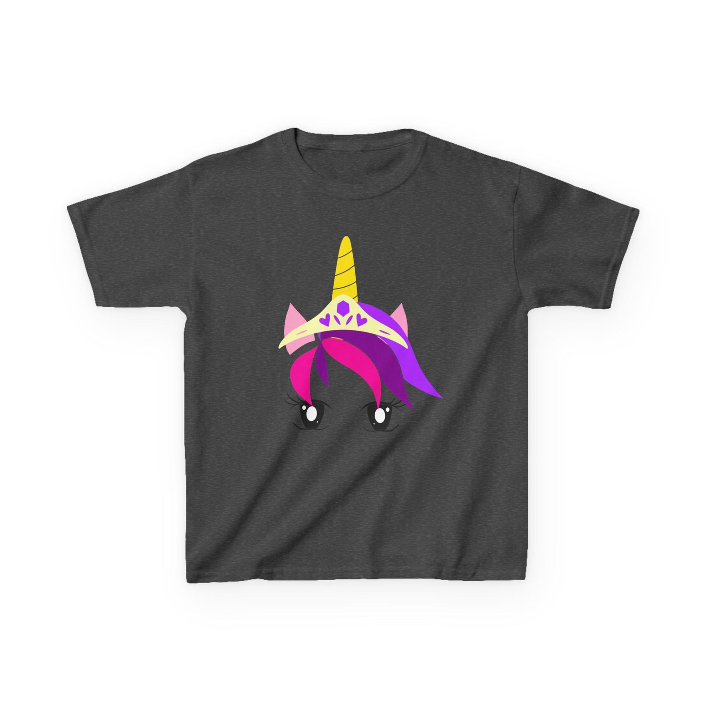 Unicorn Princess Kids Tee - Fun & Whimsical Heavy Cotton Shirt