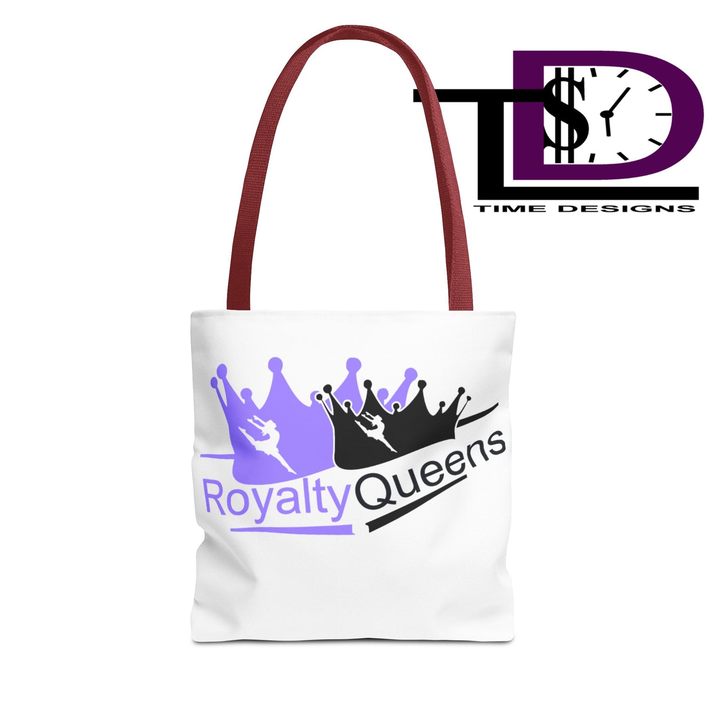 Royalty Queens Tote Bag, Stylish Shopping Tote, Gift for Queens, Dance Enthusiast Bag, Birthday Tote, AOP Design