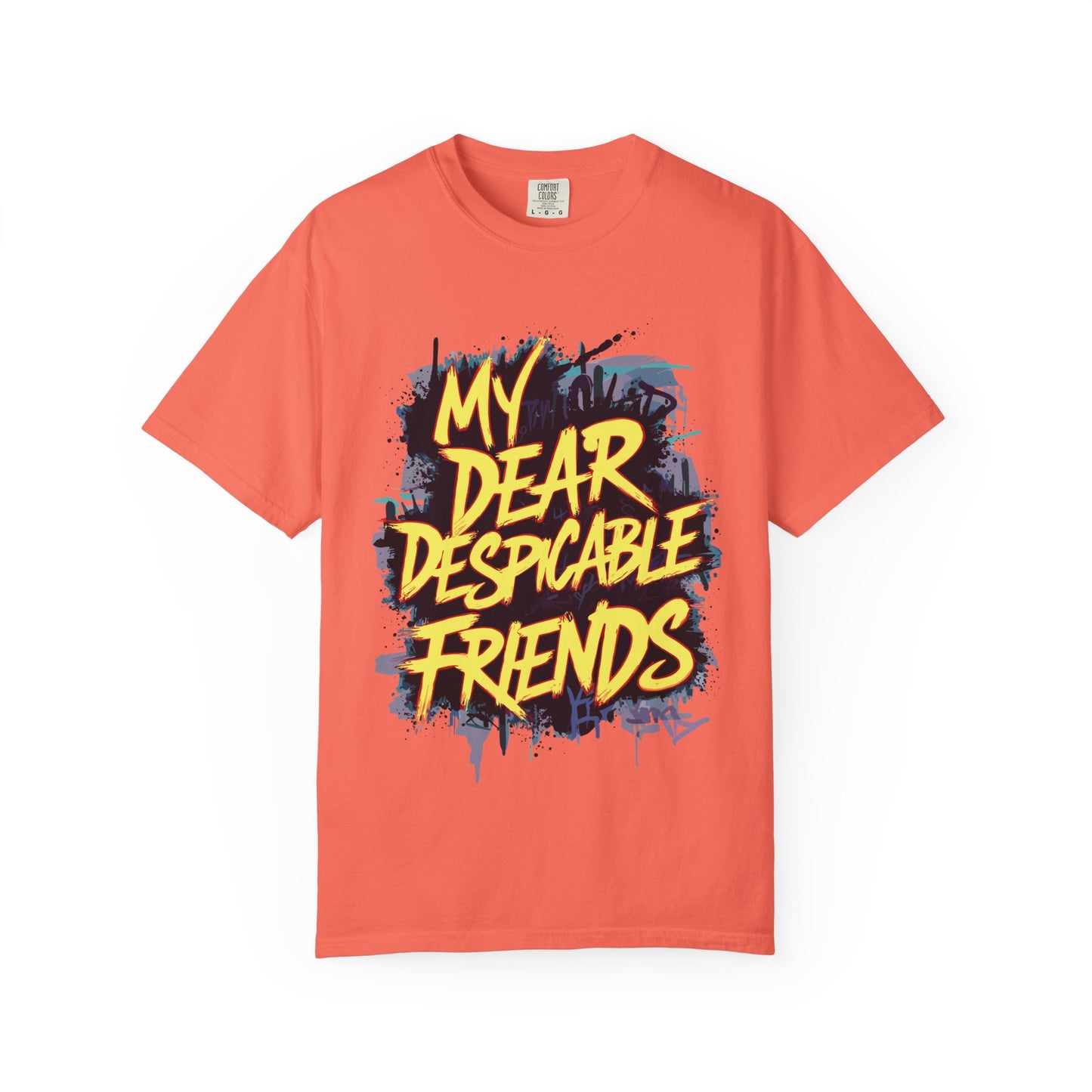 Despicable Friends Graphic Tee, Unisex T-Shirt, Casual Wear, Gift for Friends, Fun Statement Shirt, Graphic Tee for Fans