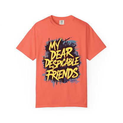 Despicable Friends Graphic Tee, Unisex T-Shirt, Casual Wear, Gift for Friends, Fun Statement Shirt, Graphic Tee for Fans