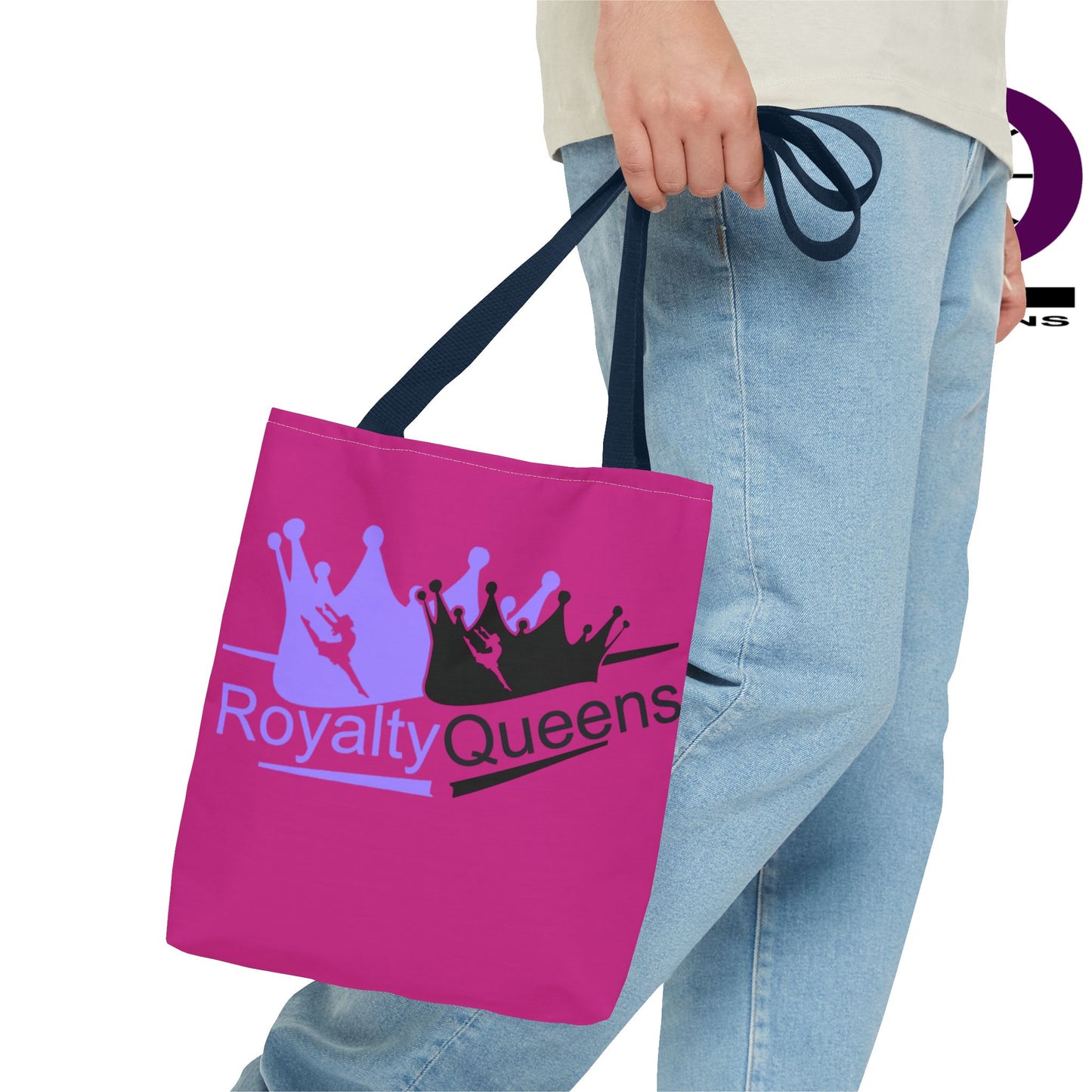 Royalty Queens Tote Bag - Stylish Reusable Tote for Queens, Perfect for Shopping, Beach Days, Gifts, Birthdays, and More