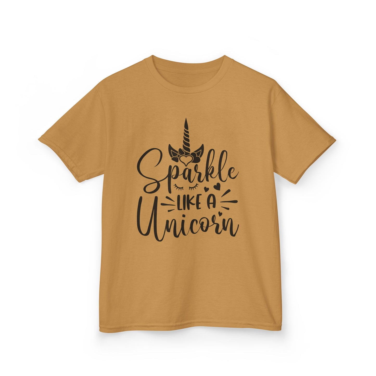 Sparkle Like A Unicorn Kids Tee - Fun & Colorful Cotton Shirt