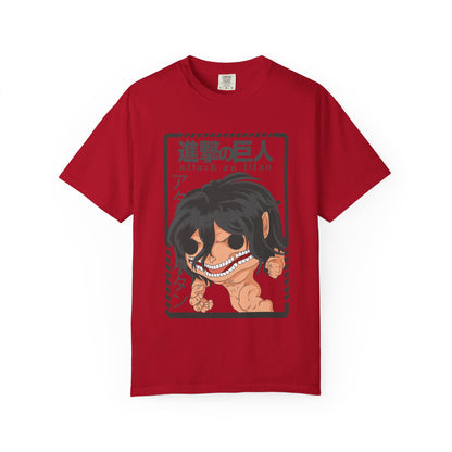 Anime Graphic T-Shirt, Attack on Titan Tee, Unisex Casual Shirt, Gift for Anime Fans, Streetwear Style