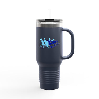 Royalty Queens Insulated Travel Mug | 40oz Tumbler | Perfect for On-the-Go and Celebrations | Gifts for Queens | Drinkware for Adventurers