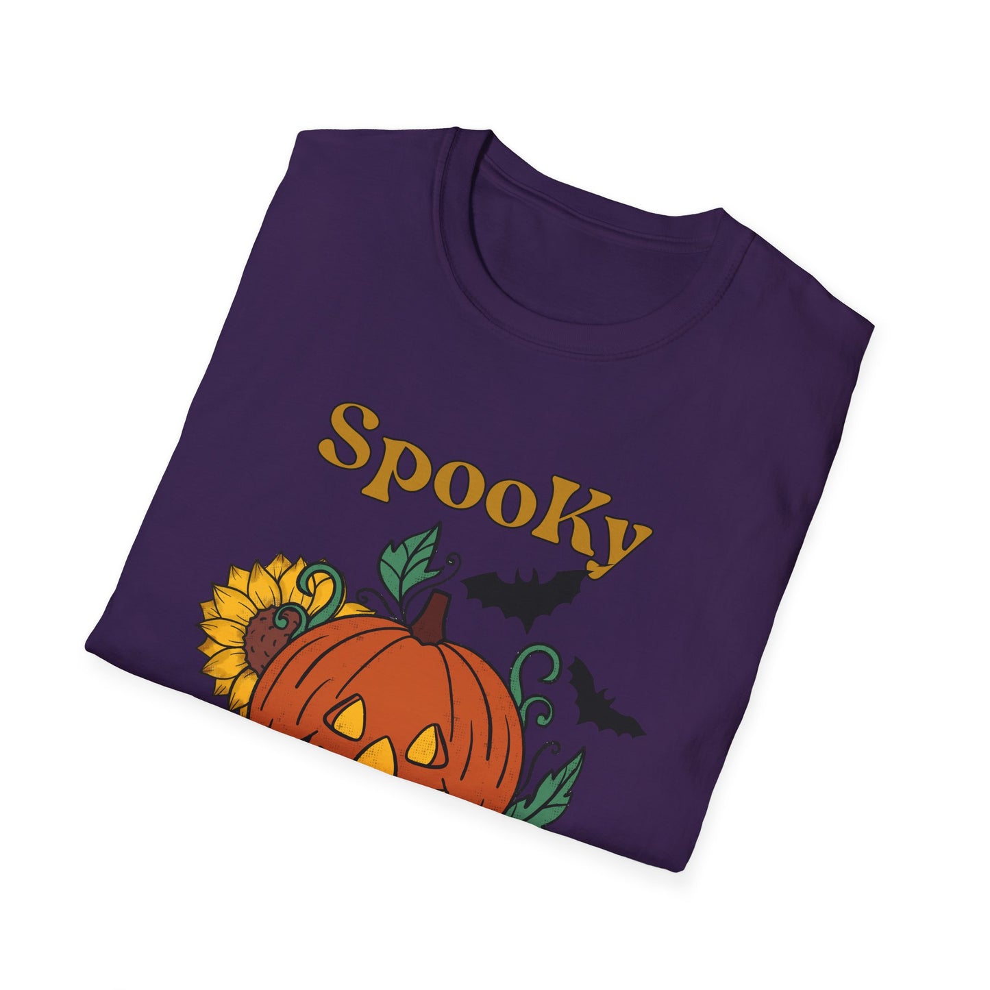 Spooky Season Unisex T-Shirt, Halloween Shirt, Pumpkin Tee, Fall Clothing, Festive Apparel