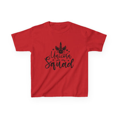 Kids Unicorn Squad Tee - Fun Lightweight Cotton Shirt for Playful Kids