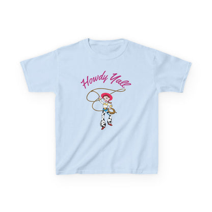Howdy Y'all Kids Tee - Fun Western Style Cotton T-Shirt for Kids
