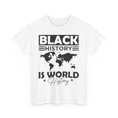 Black History Awareness Tee, Unisex Cotton T-Shirt, Black History Month Shirt, Cultural Pride Apparel, Educational Gift