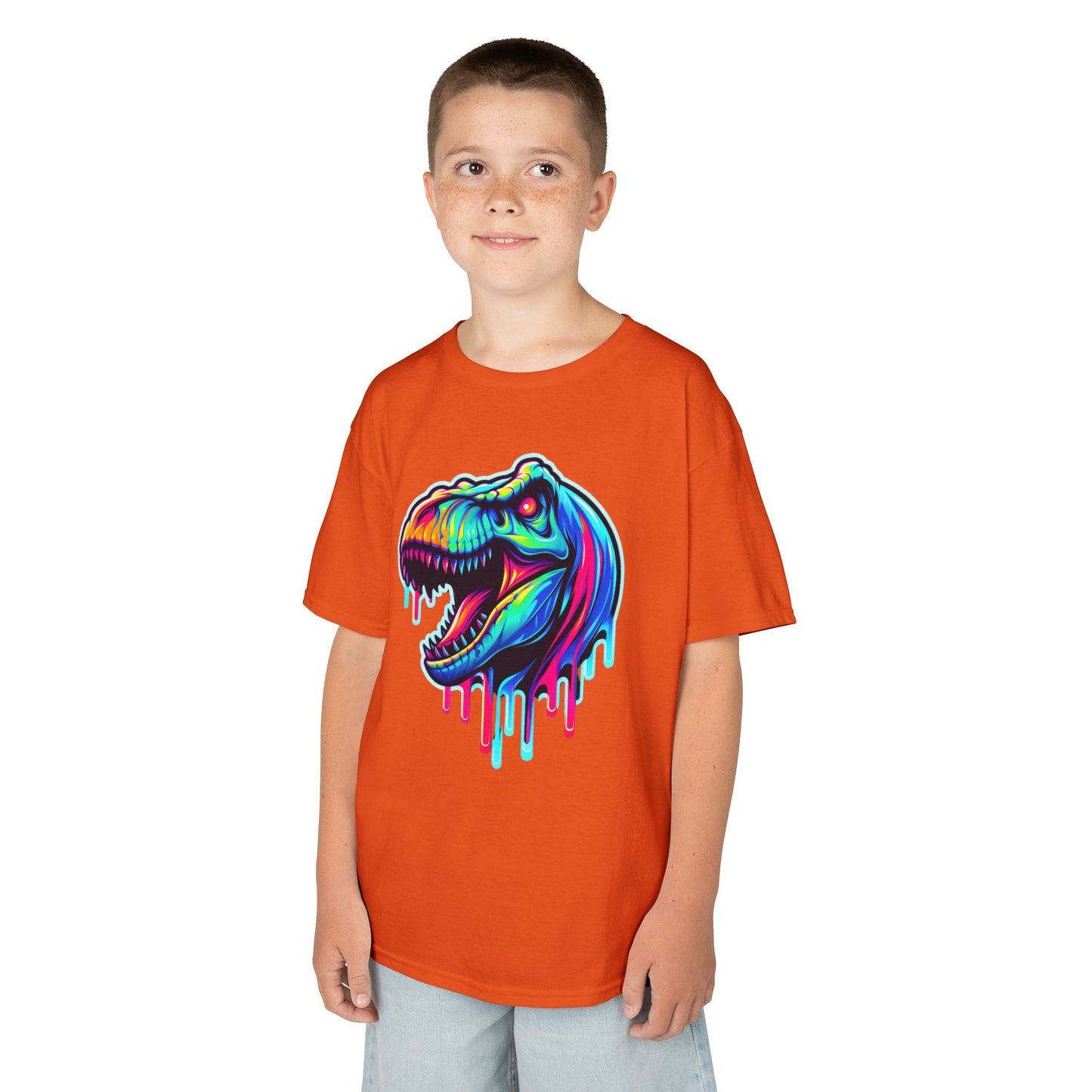 Colorful Dinosaur Kids Tee - Fun for Parties & Everyday Adventures
