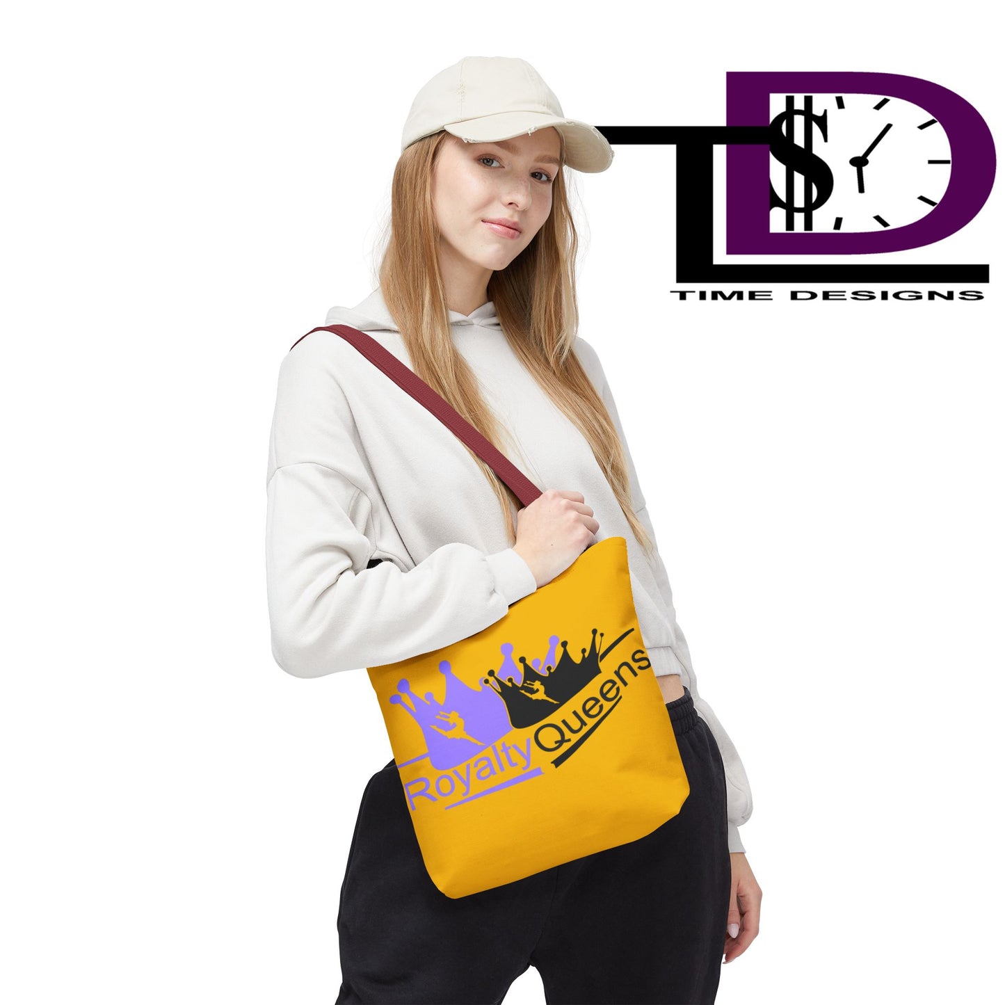 Royalty Queens Tote Bag - Bold AOP Design, Perfect for Everyday Use, Gifts for Queens, Princess Gifts, Stylish Eco-Friendly Bag
