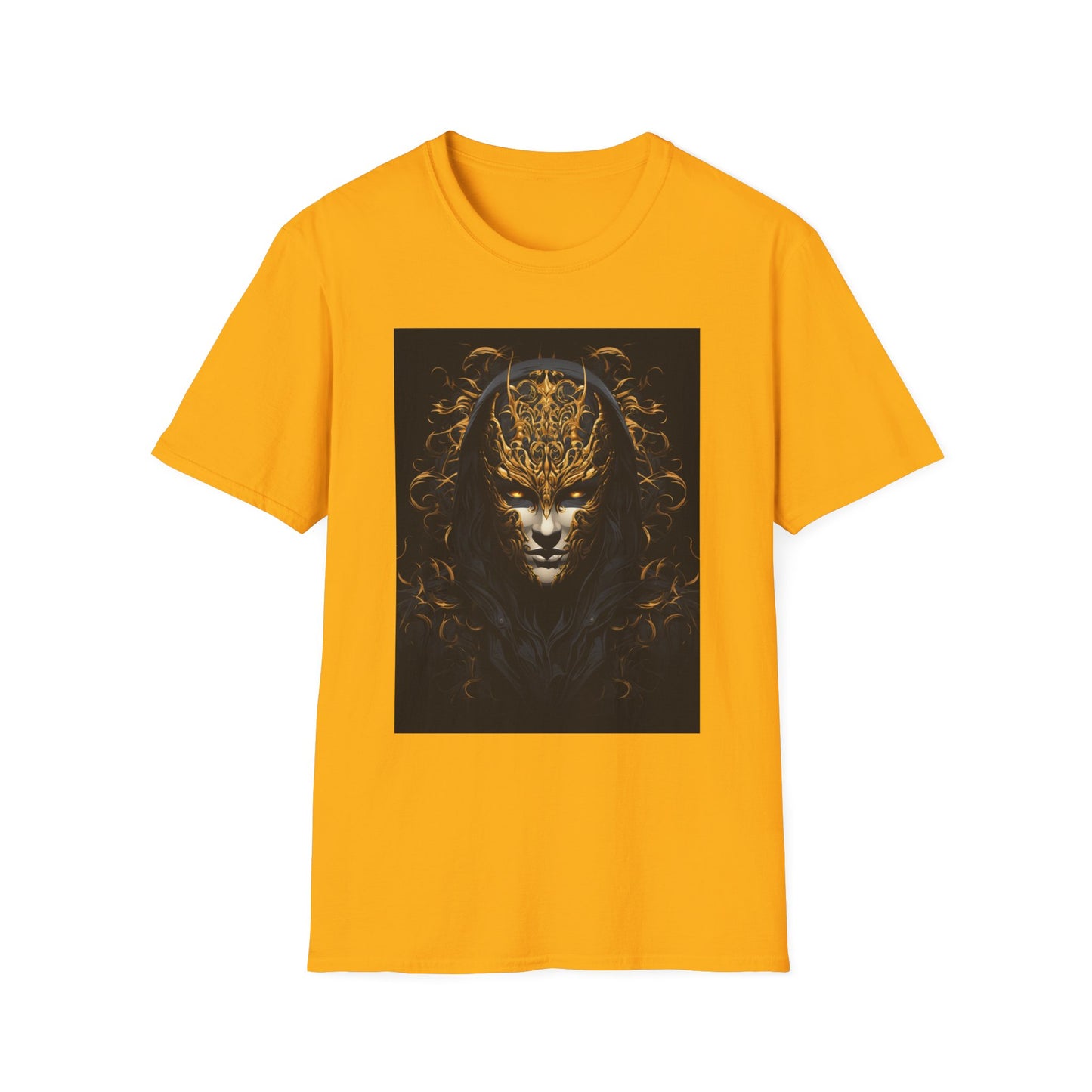 Mystical Art Unisex Softstyle T-Shirt - Enigmatic Design