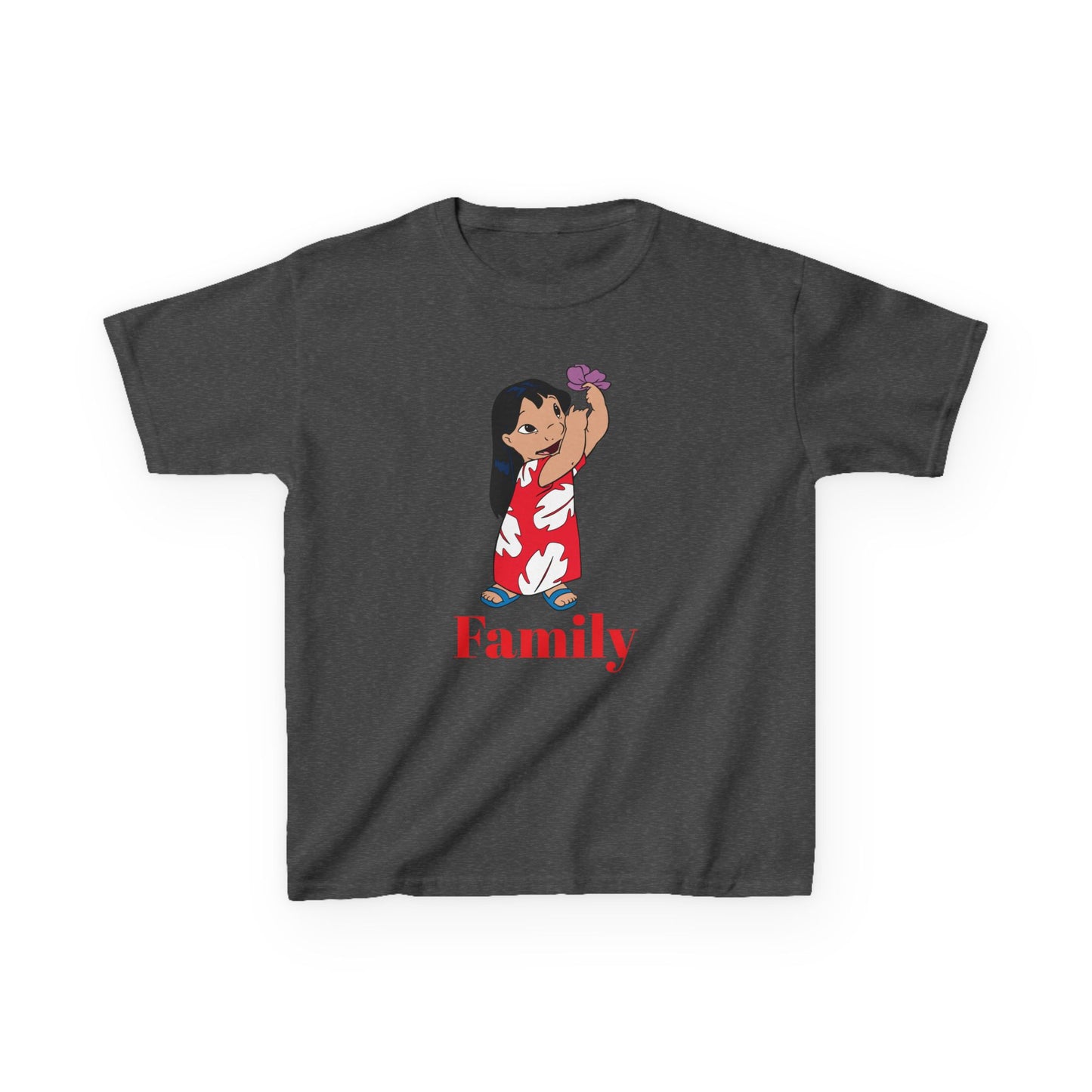 Kids Family Tee, Cute Kids T-Shirt, Family Bonding Shirt, Birthday Gift for Kids, Cute Family Design Tee