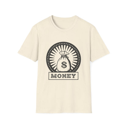 Money Bag Graphic Unisex T-Shirt - Perfect for Hustlers and Entrepreneurs