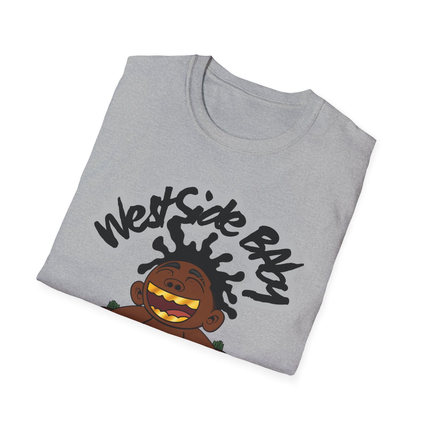 Westside Baby Graphic T-Shirt - Unisex Softstyle Tee for Fun and Unique Style