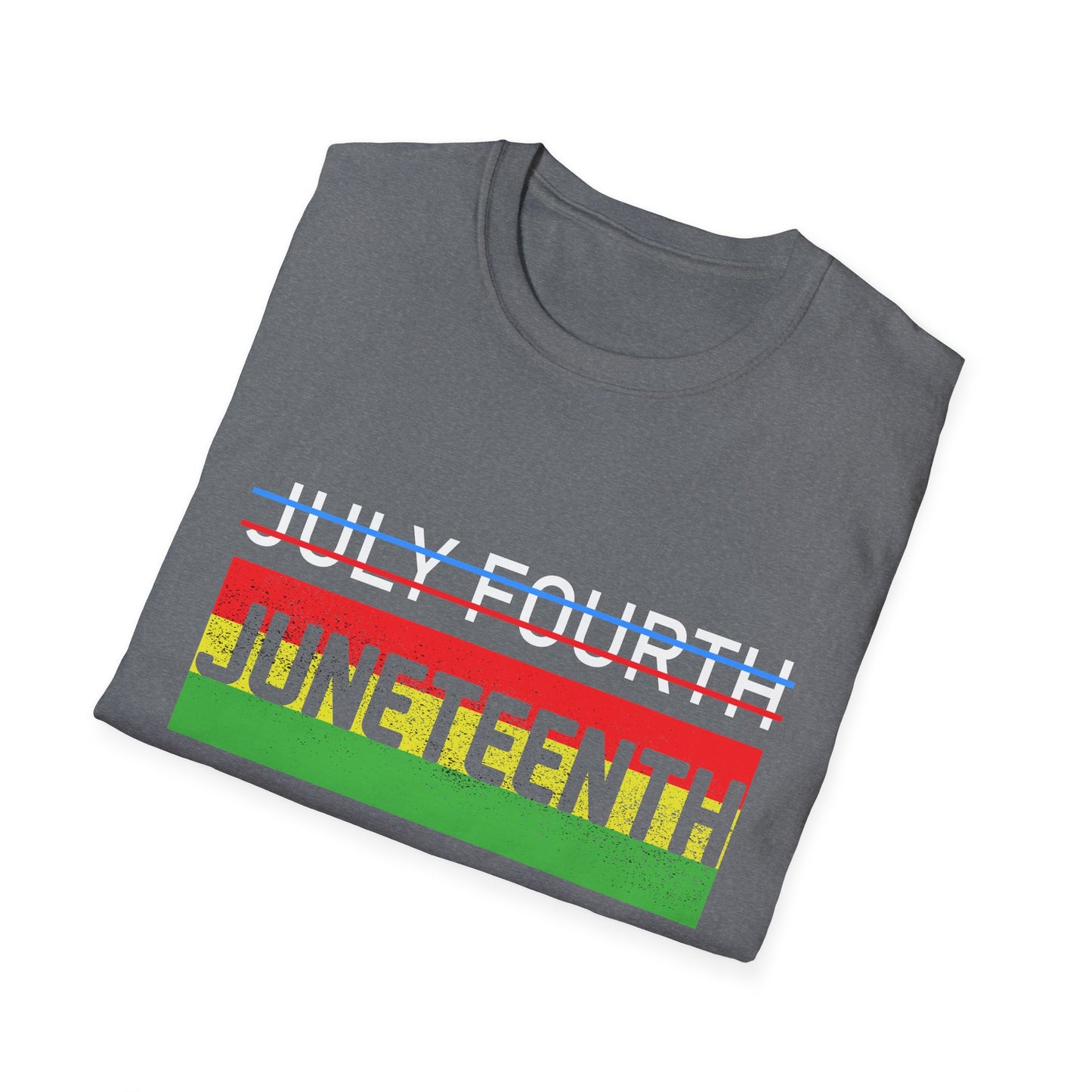 Juneteenth and July Fourth Celebration T-Shirt, Unisex Tee for Summer, Events, Independence Day, African American Heritage