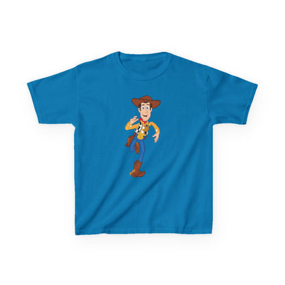 Whimsical Cowboy Kids Tee, Fun Graphic Tee, Kids Casual Wear, Adventure Shirt, Gift for Children, Birthday Outfit, Playful Apparel