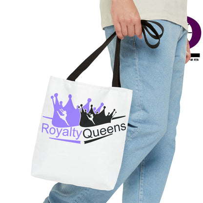 Royalty Queens Tote Bag, Stylish Shopping Tote, Gift for Queens, Dance Enthusiast Bag, Birthday Tote, AOP Design