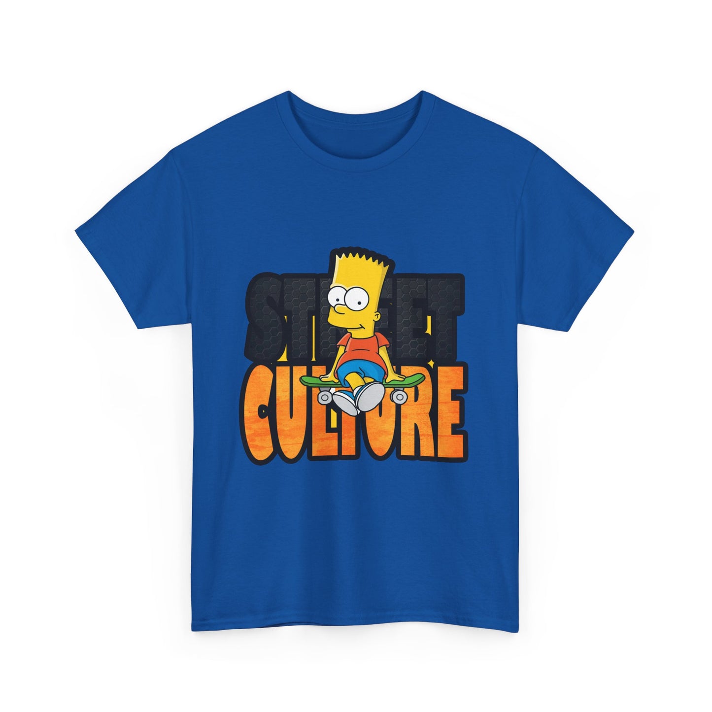 Retro Bart Simpson Unisex Heavy Cotton Tee - Street Culture Vibe