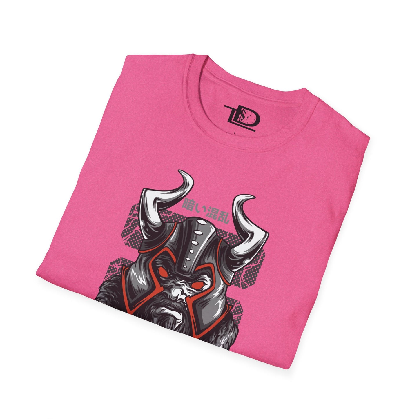Bold Knight Graphic Tee, Unisex Softstyle T-Shirt, Strength Apparel, Casual Wear, Unique Gift, Core Style