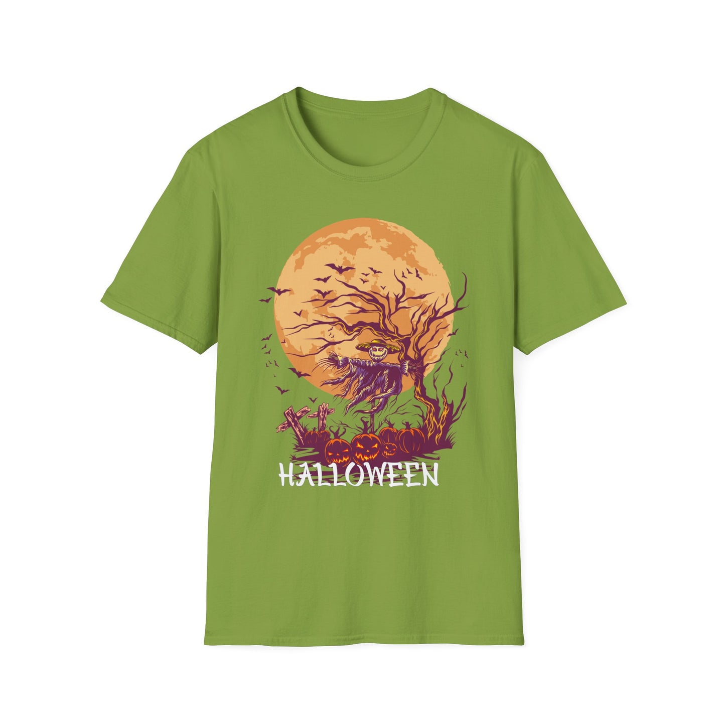 Spooky Halloween T-Shirt, Unisex Graphic Tee, Fall Apparel, Halloween Costume, Gifts for Her or Him, Halloween Party Wear