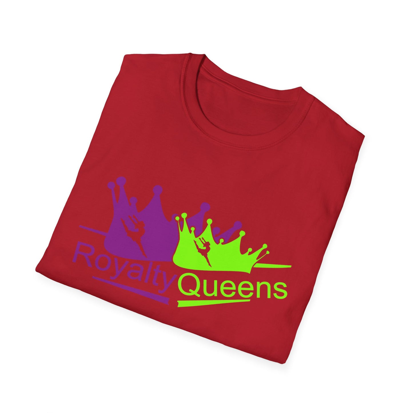 Royalty Queens Unisex T-Shirt | Fun Graphic Tee for Gifts, Celebrations, Birthdays, Crown Lovers, Casual Wear