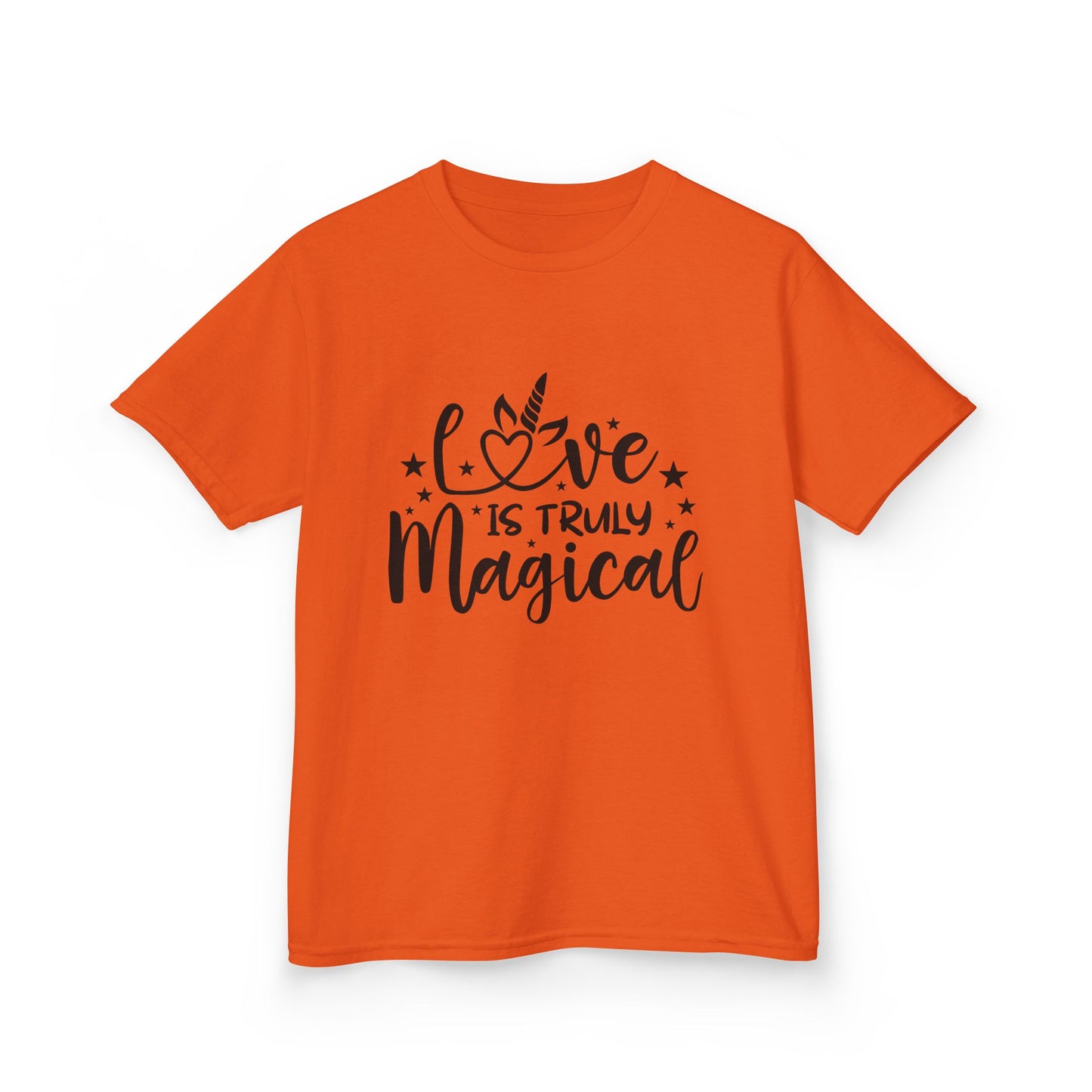 Kids Magical Love Tee - Cute & Comfy Heavy Cotton T-Shirt for Children